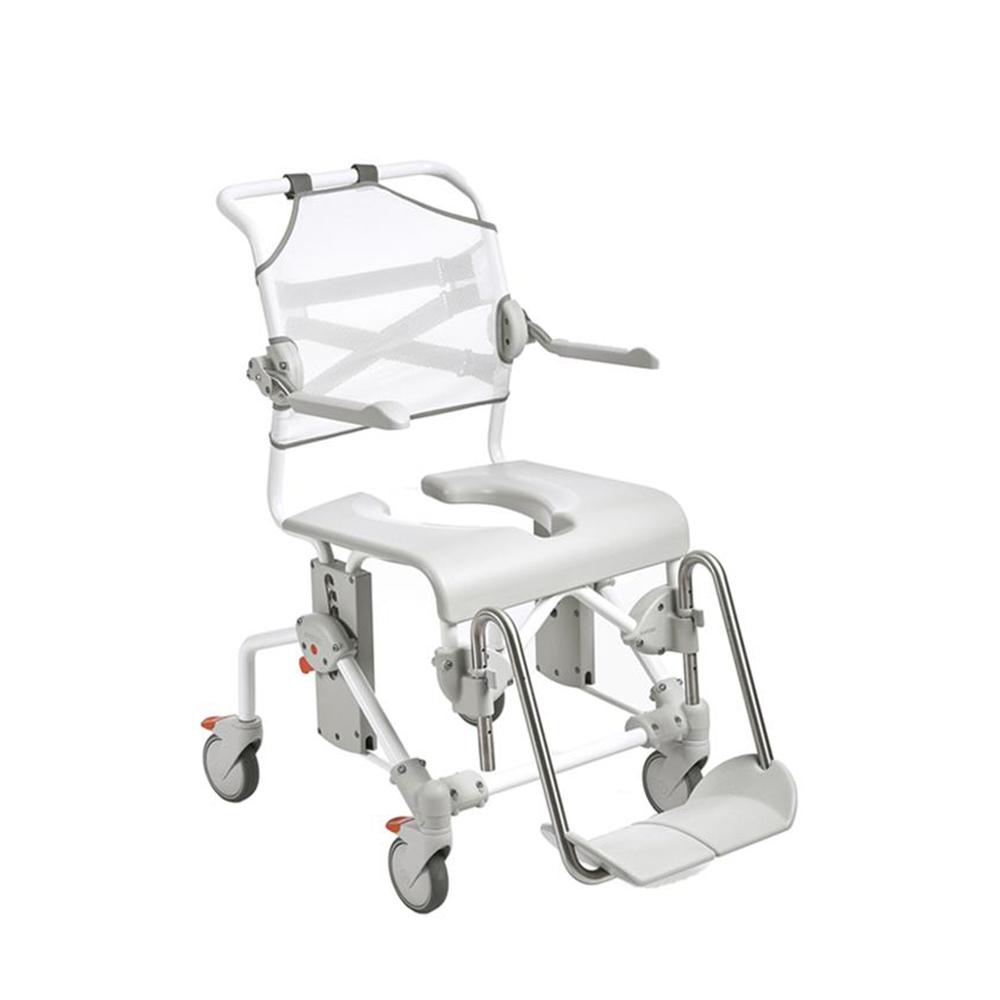 Etac Swift Mobil-2 XL Shower Commode with XL Back - Australian Assistive Technology Centre