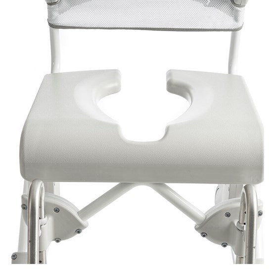 Etac Swift Mobil-2 XL Shower Commode with XL Back - Australian Assistive Technology Centre