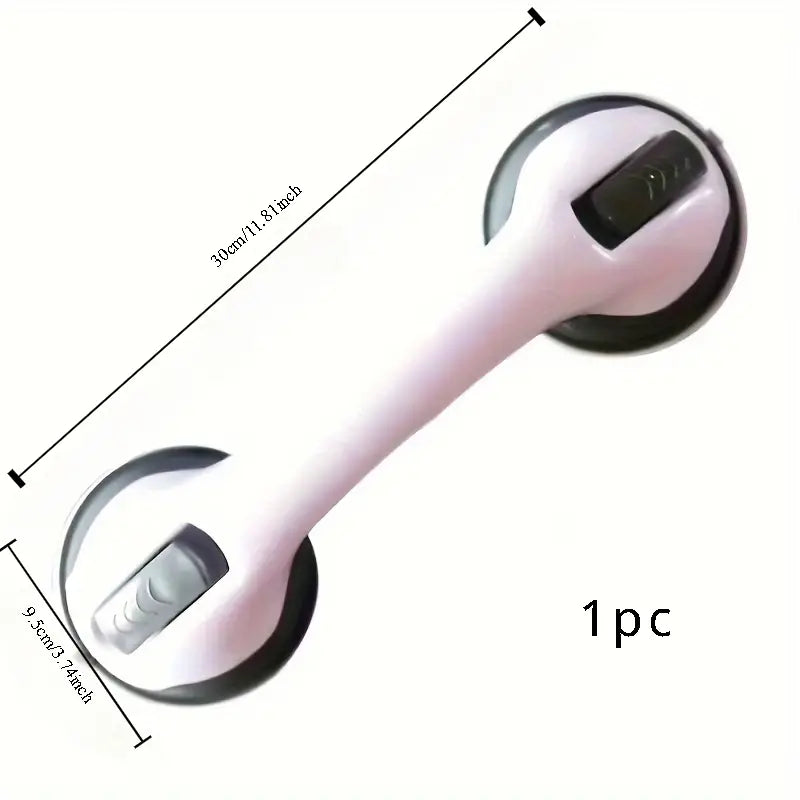 Suction Grab Bar for Bathroom Safety ,1pc Modern Non-Slip Shower Handle: Easy Install, Powerful Suction, Safety Grip, Contemporary Design for Bathroom Security - Australian Assistive Technology Centre