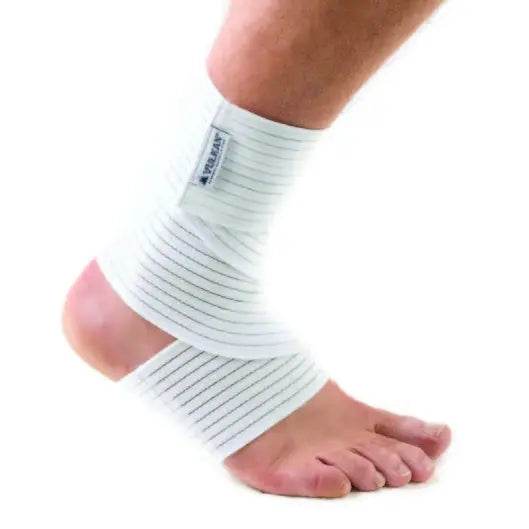 Vulkan Essentials Ankle Wrap 7310, Universal Size, White - Australian Assistive Technology Centre