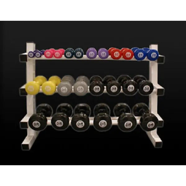 3 Tier Dumbbell Stand, Silver
