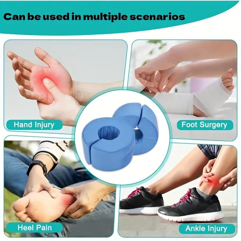 Multi-Functional Body Positioning Support Cushion ,1pc Hand Circle, Foot Circle, Flipping Pad, Lifting Pad, Suitable For Nursing Elderly Paralyzed Bedridden Patients, Rehabilitation Ankle Pad, Wrist Pad, Removable And Washable - Australian Assistive Technology Centre