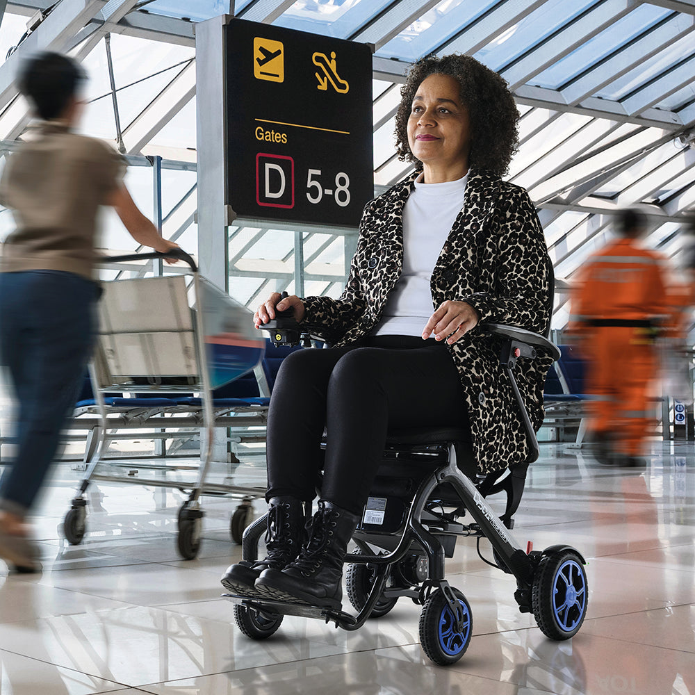 Sunrise Quickie Q50 R Carbon Folding Power Wheelchair