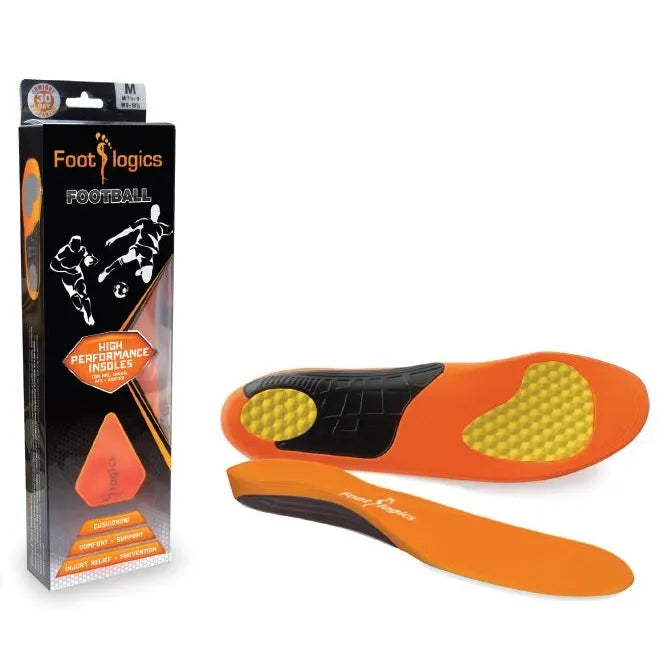 Footlogics Orthotic Insoles, Football - Australian Assistive Technology Centre