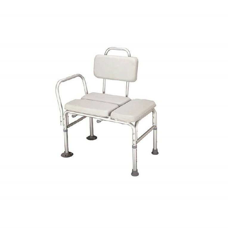 Breezy Everyday Transfer Bench, Deluxe, Padded, Assembled - Australian Assistive Technology Centre