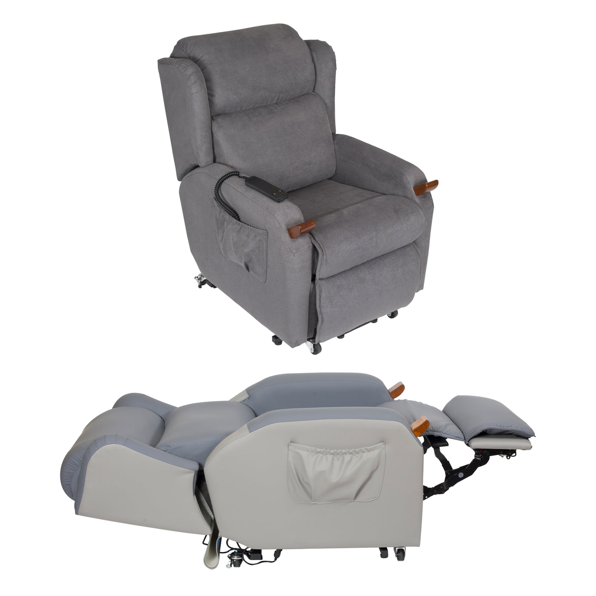 KCare Air Comfort Compact Mobile Lift Chair Dual Motor - Australian Assistive Technology Centre