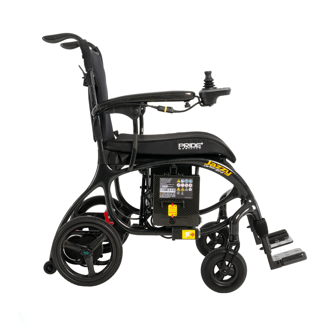 Pride Jazzy Carbon 27X Folding Power Wheelchair