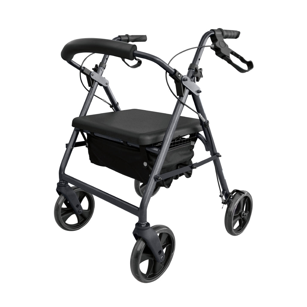 KCare Premium 8'' Walker - Aluminium - SWL 200kg - Australian Assistive Technology Centre