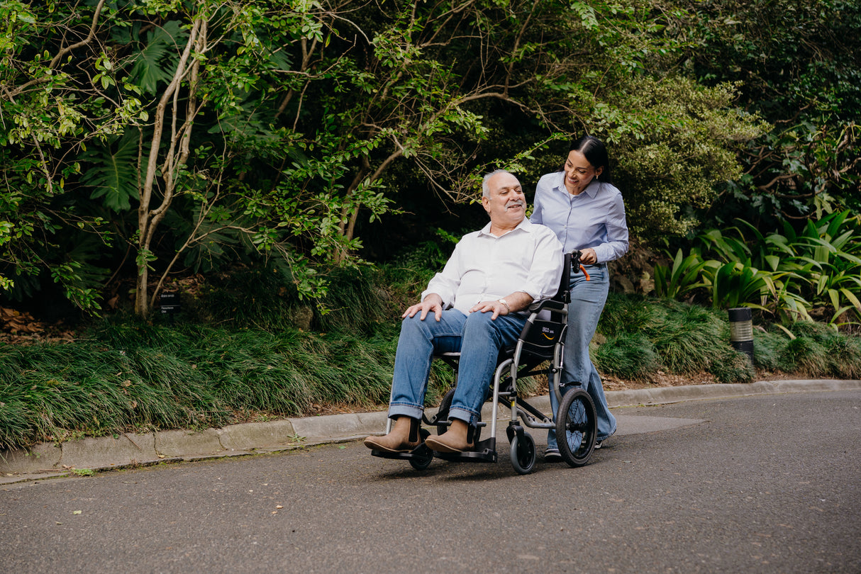 Karma Ergo Lite 2 Tall Transit Wheelchair - Australian Assistive Technology Centre