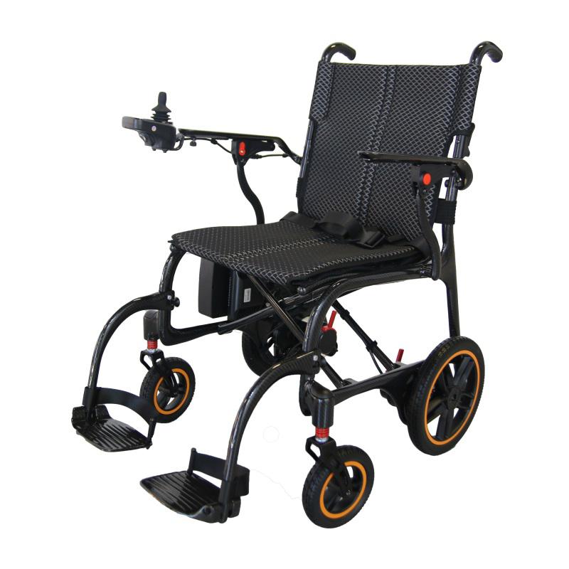 Fold and Go Ultra Lightweight Carbon Fiber Electric Wheelchair