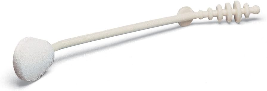 SP Ableware Lotion Applicator with 12-Inch Long Ribbed Handle - White