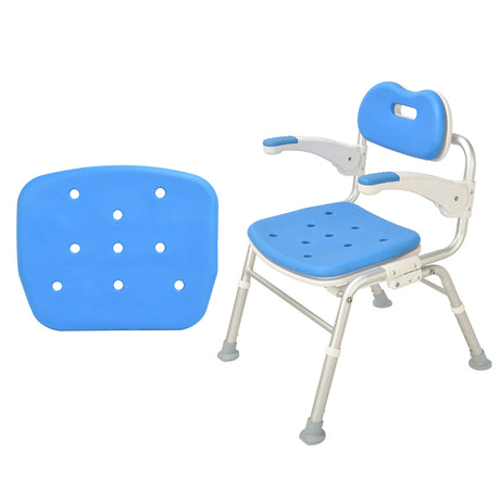 Aluminium Alloy Frame Bath Chair with Softer Eva Pad - Australian Assistive Technology Centre