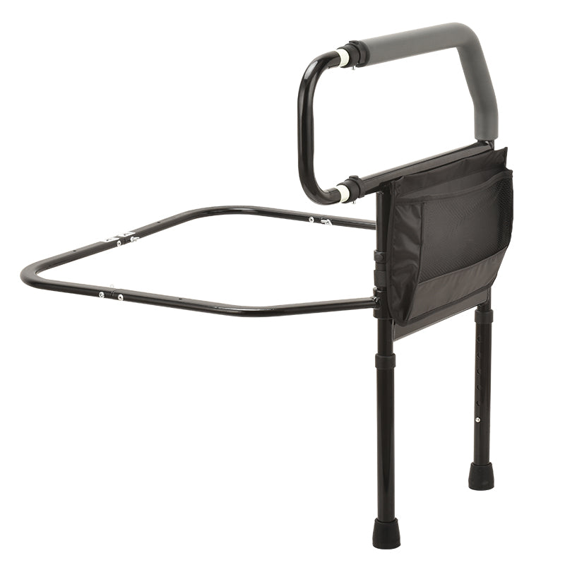 Black Unfoldable Bedside Keeper From Falling - Australian Assistive Technology Centre