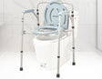Firm Steel Commode Chair for Bathroom - Australian Assistive Technology Centre