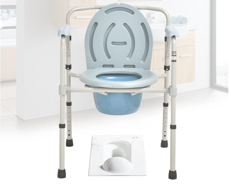 Firm Steel Commode Chair for Bathroom - Australian Assistive Technology Centre
