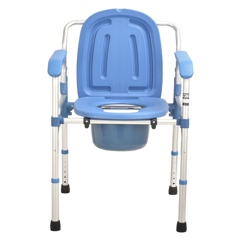 Foldable Commode Chair with Aluminium Frame - Australian Assistive Technology Centre