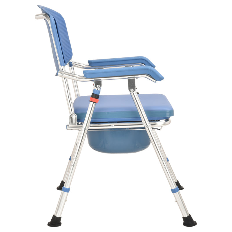 Wide Commode Chair with EVA Foam Backrest - Australian Assistive Technology Centre