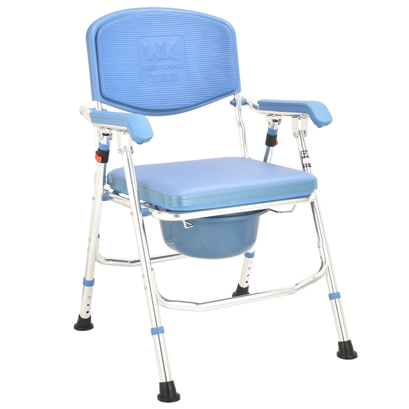 Wide Commode Chair with EVA Foam Backrest - Australian Assistive Technology Centre