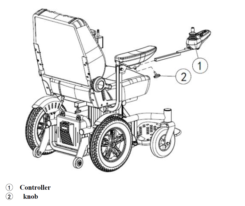 Comfy Black Multilevel Electric Wheelchair >20 KM Range - Australian Assistive Technology Centre