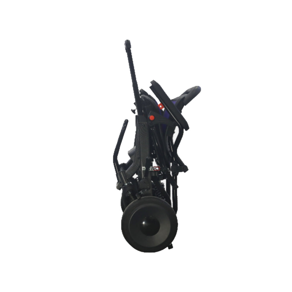 Foldable Easy to Carry Electric Wheelchair with 12" Rear Wheel - Australian Assistive Technology Centre