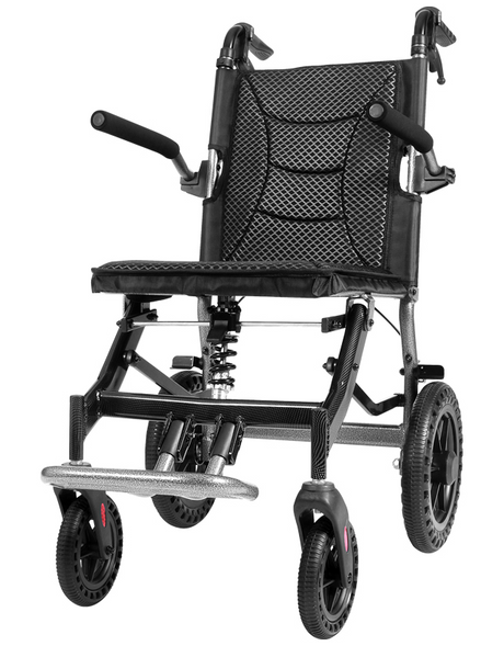 Lightweight Manual Wheelchair with Shock Absorber and Integrated Brakes - Australian Assistive Technology Centre