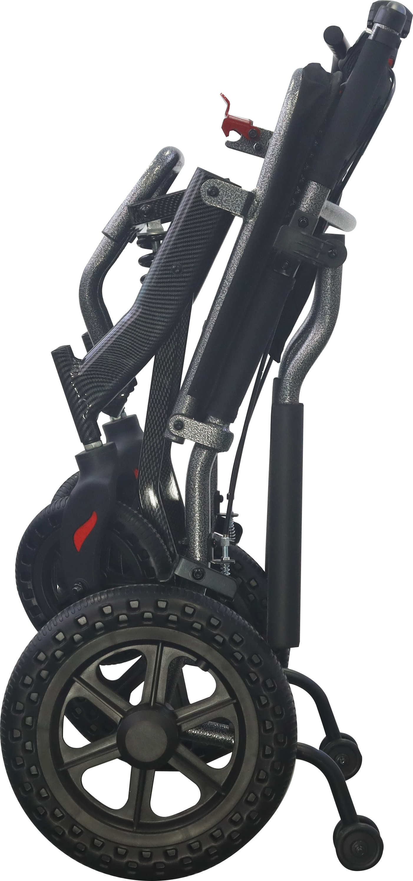 Lightweight Manual Wheelchair with Shock Absorber and Integrated Brakes - Australian Assistive Technology Centre