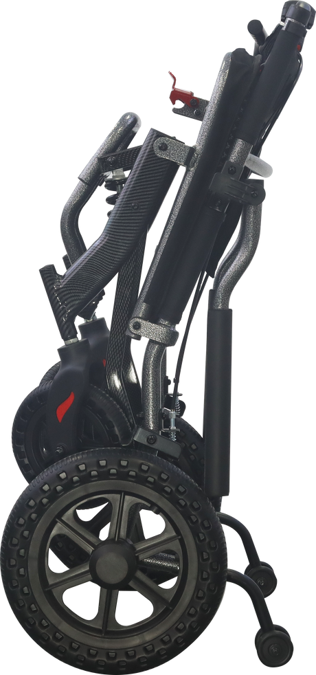 Lightweight Manual Wheelchair with Shock Absorber and Integrated Brakes - Australian Assistive Technology Centre