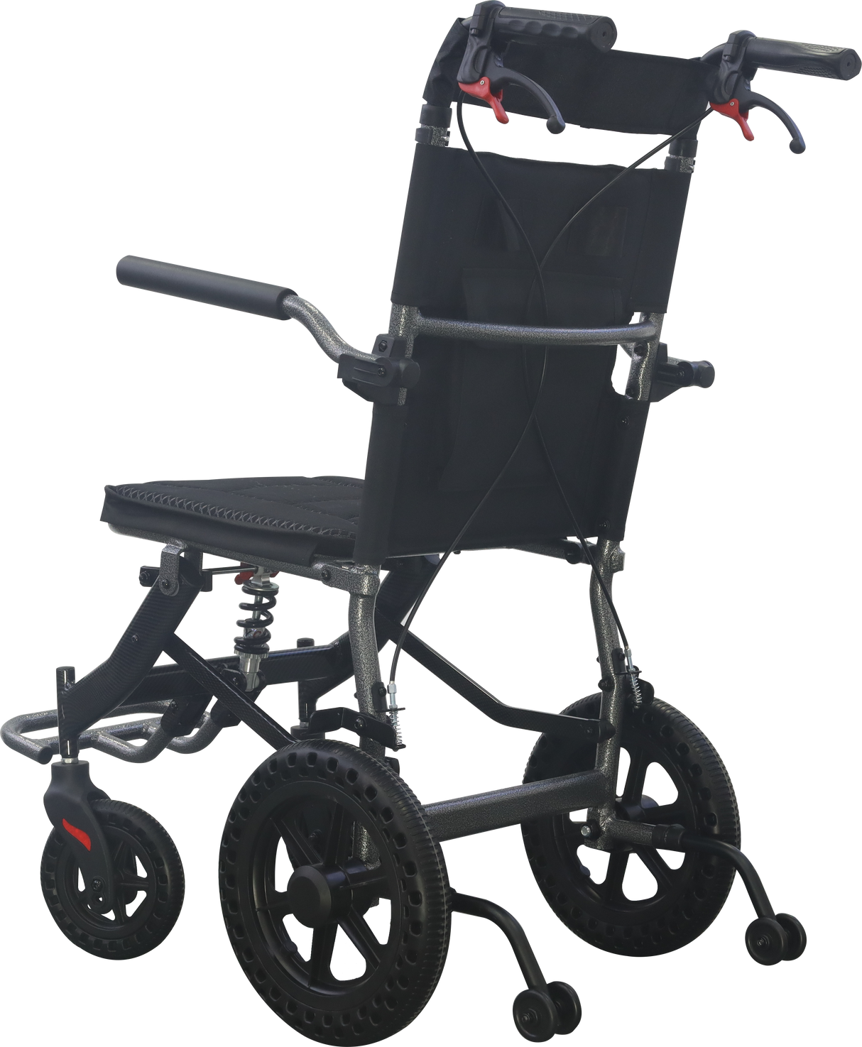 Lightweight Manual Wheelchair with Shock Absorber and Integrated Brakes - Australian Assistive Technology Centre