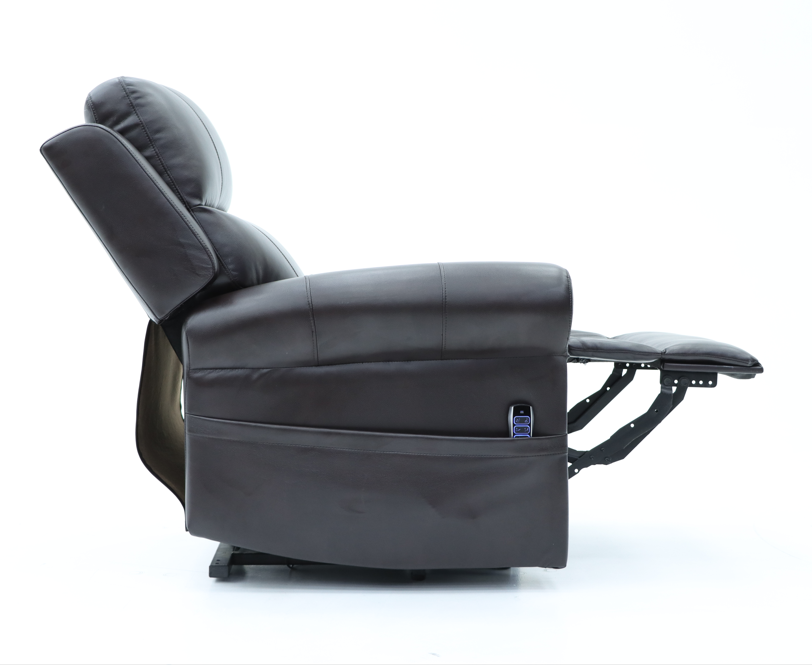 Black Recliner Chair 180 Kg Load - Australian Assistive Technology Centre