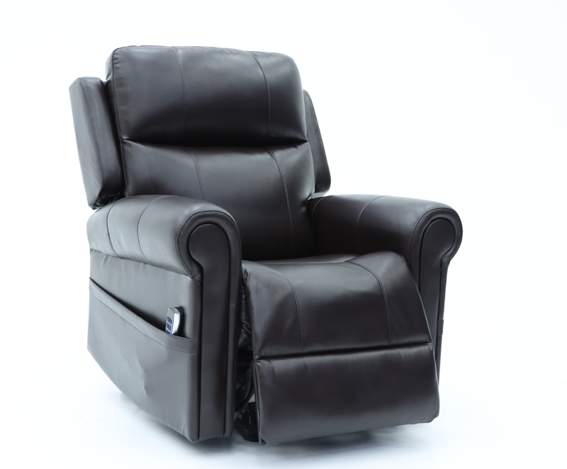 Black Recliner Chair 180 Kg Load - Australian Assistive Technology Centre