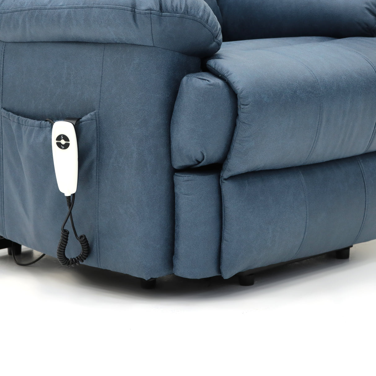 Blue Power Recliner Lift Chair 180 kg Max Load High density Foam - Australian Assistive Technology Centre