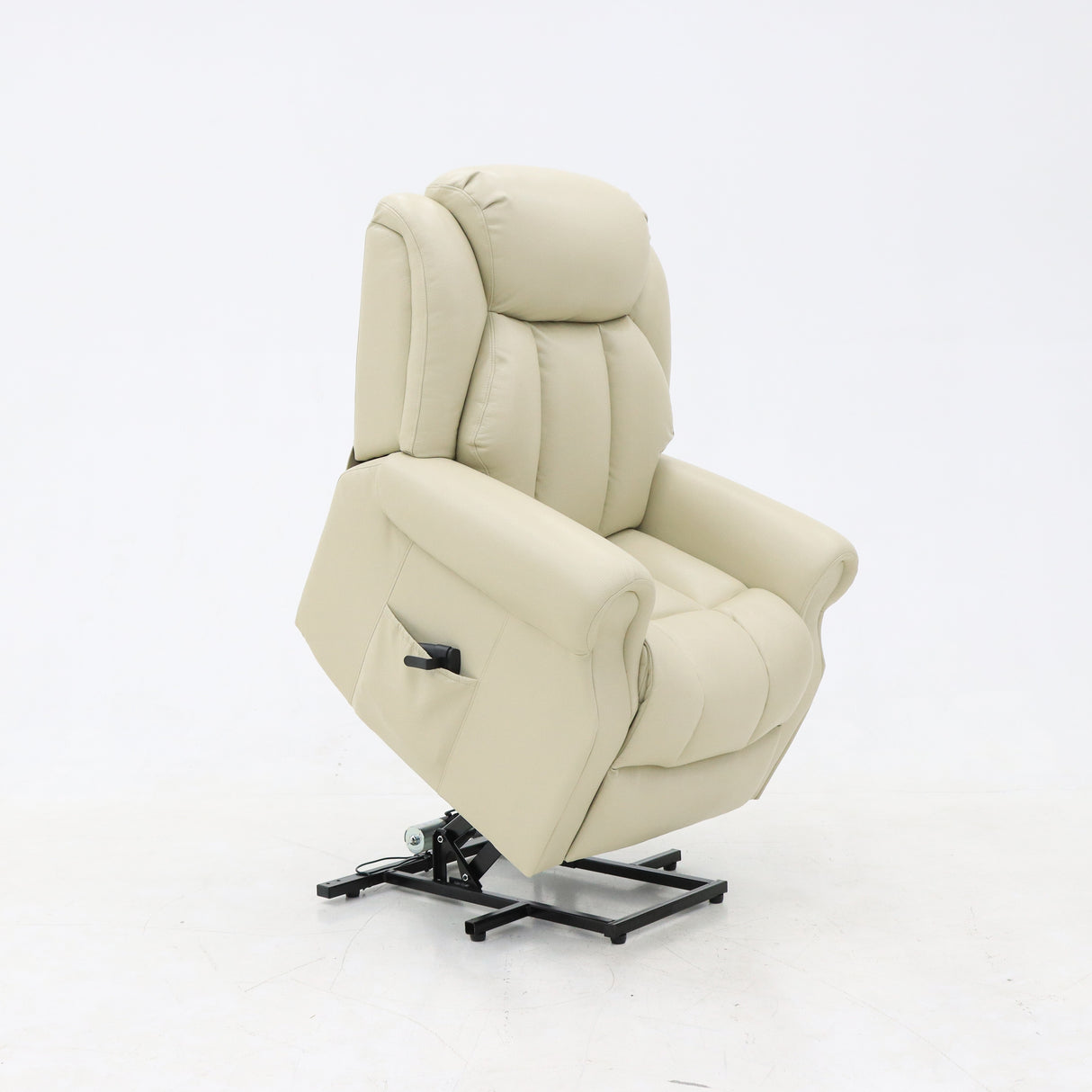 Luxury Air Leather Lift Recliner Chair with OKIN Motor, 35D Foam, and High Weight Capacity - Australian Assistive Technology Centre