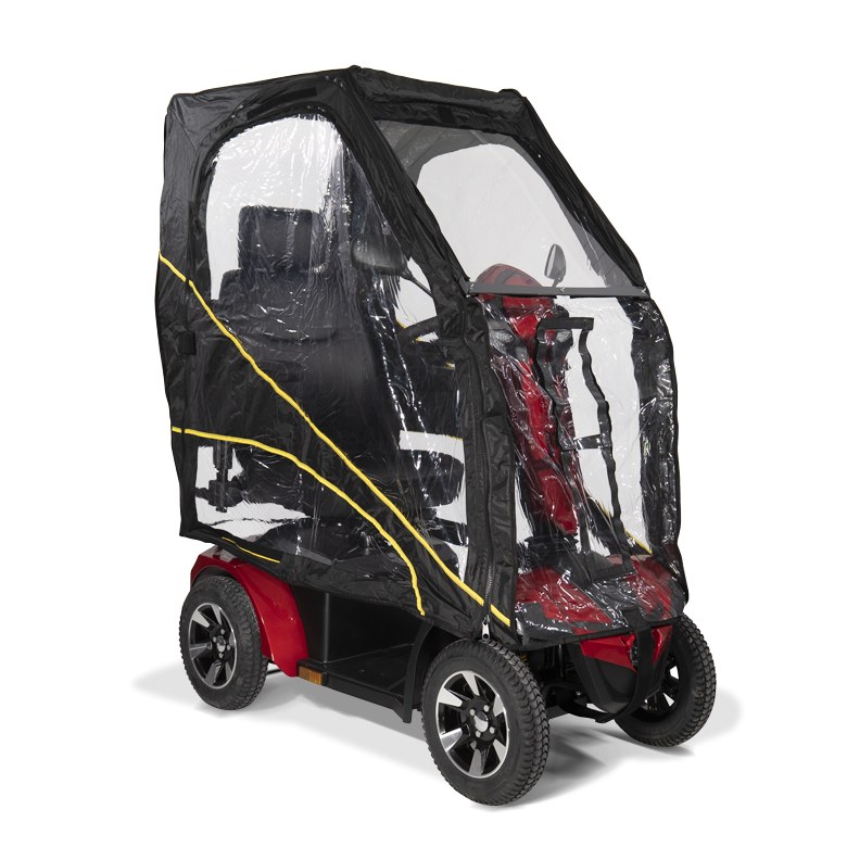 Scooterpac all weather canopy - Australian Assistive Technology Centre