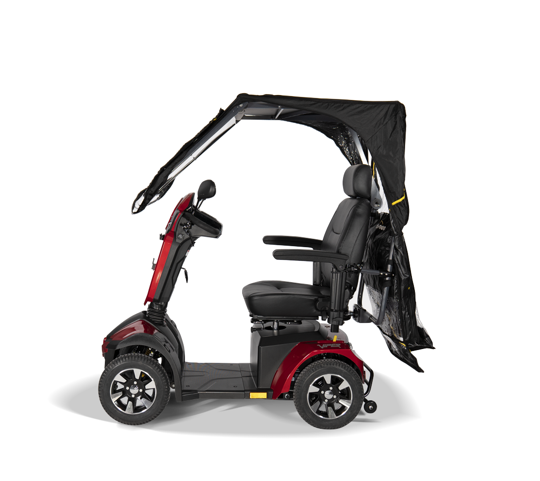 Scooterpac all weather canopy - Australian Assistive Technology Centre