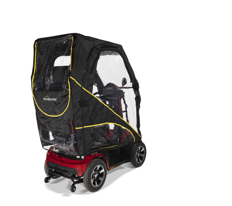Scooterpac all weather canopy - Australian Assistive Technology Centre