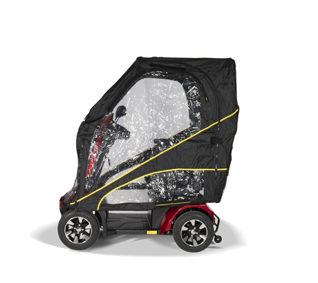 Scooterpac all weather canopy - Australian Assistive Technology Centre