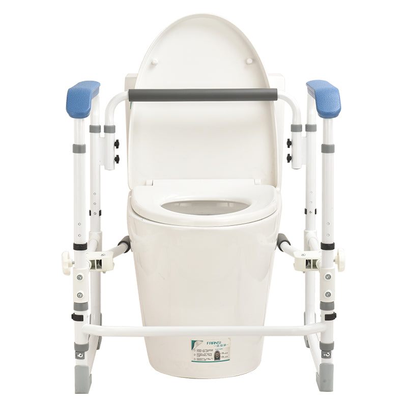 Toilet surround white and blue - Australian Assistive Technology Centre
