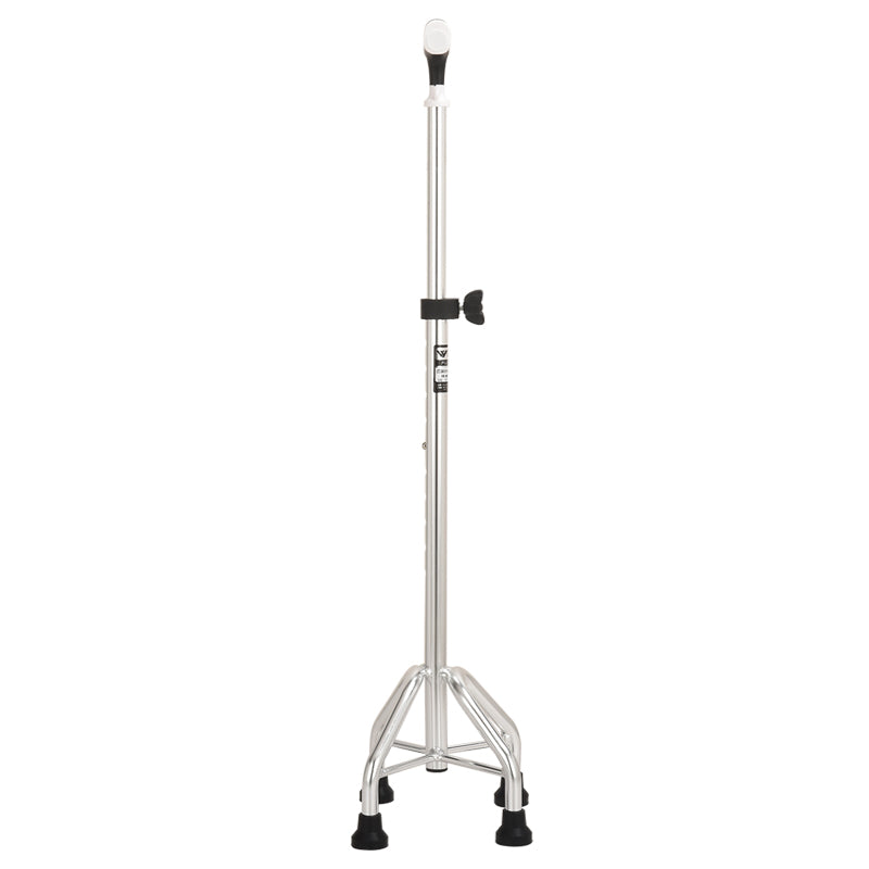 Sturdy Silver Aluminium Walking Stick - Australian Assistive Technology Centre