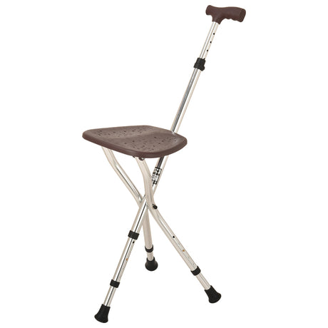 Walking Stick with Foldable Seat - Australian Assistive Technology Centre