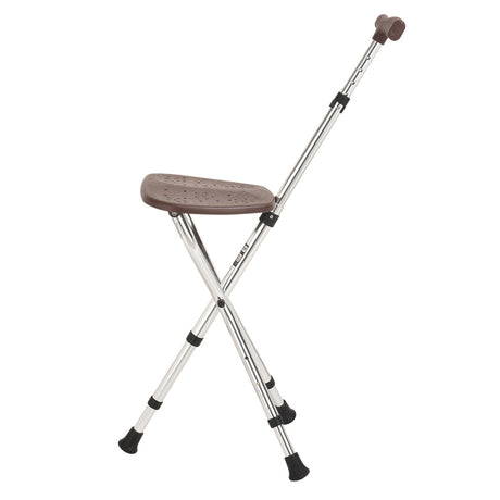 Walking Stick with Foldable Seat - Australian Assistive Technology Centre