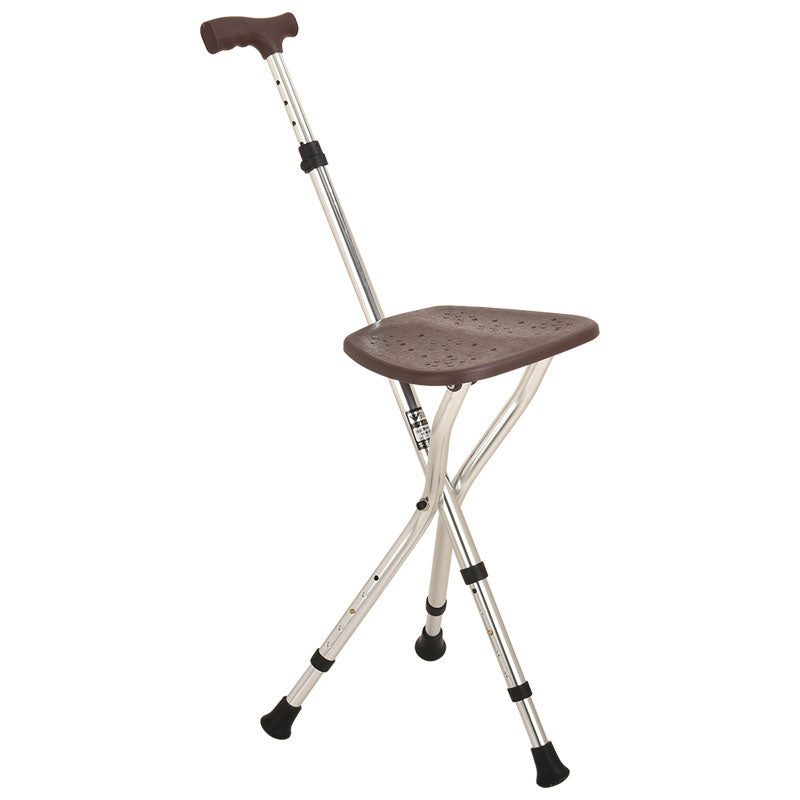 Walking Stick with Foldable Seat - Australian Assistive Technology Centre