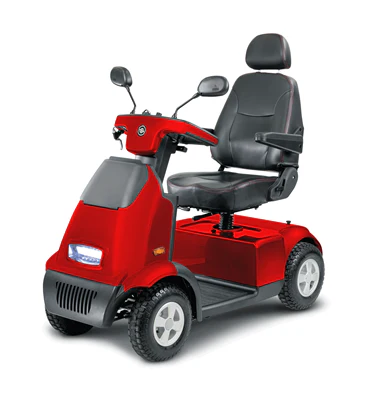 AFISCOOTER C4 SINGLE SEAT SCOOTER - (Silver, Blue, Gray, Red) - Australian Assistive Technology Centre