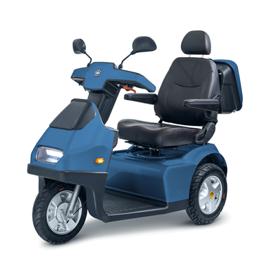 AFISCOOTER S3 SINGLE SEAT SCOOTER - (Silver, Blue, Gray, Red) - Australian Assistive Technology Centre