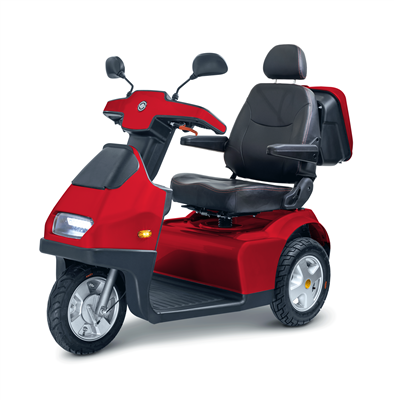 AFISCOOTER S3 SINGLE SEAT SCOOTER - (Silver, Blue, Gray, Red) - Australian Assistive Technology Centre