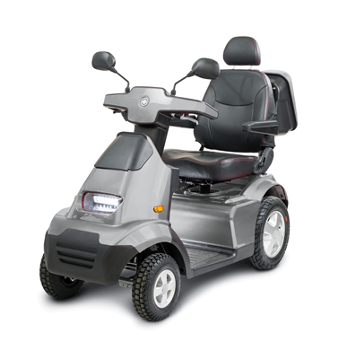 AFISCOOTER S4 SINGLE SEAT SCOOTER - (Silver, Blue, Gray, Red) - Australian Assistive Technology Centre