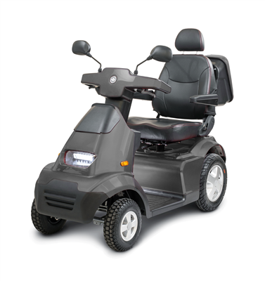 AFISCOOTER S4 SINGLE SEAT SCOOTER - (Silver, Blue, Gray, Red) - Australian Assistive Technology Centre