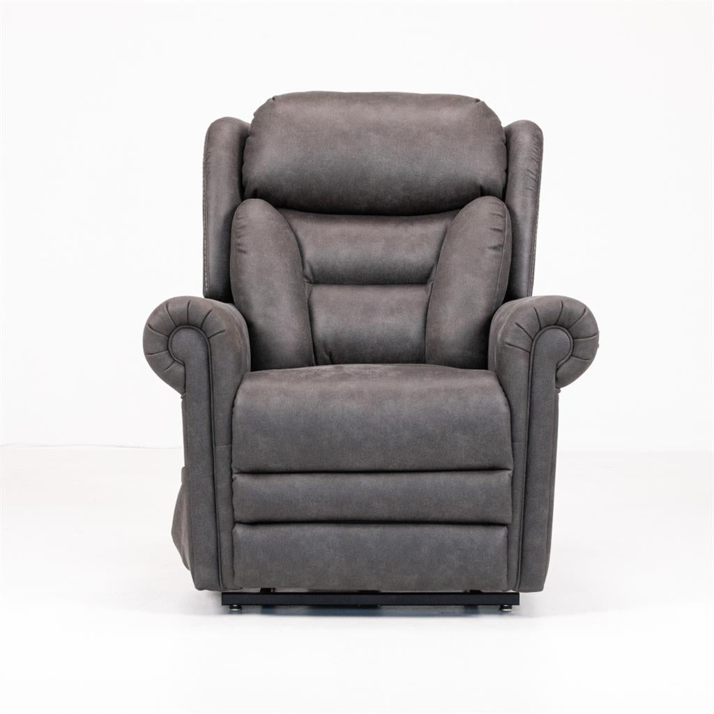 DONATELLO LIFT RECLINER - LATERAL BACKREST CANYON STEEL - Australian Assistive Technology Centre