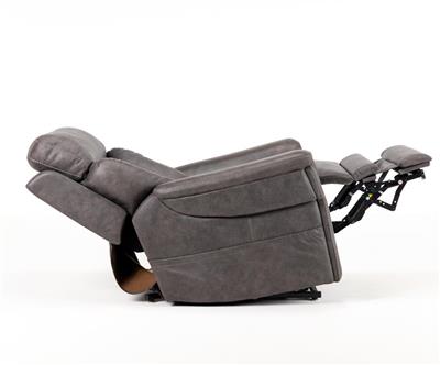 DONATELLO PLUS PETITE LIFT RECLINER - CANYON STEEL - Australian Assistive Technology Centre
