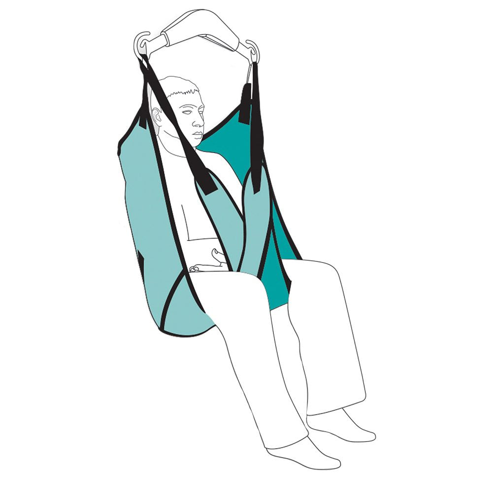 General Purpose Slings with Head Support-Fabric - Australian Assistive Technology Centre