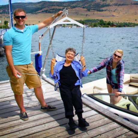 Aqua Creek Power EZ2 Pool Lift - Australian Assistive Technology Centre